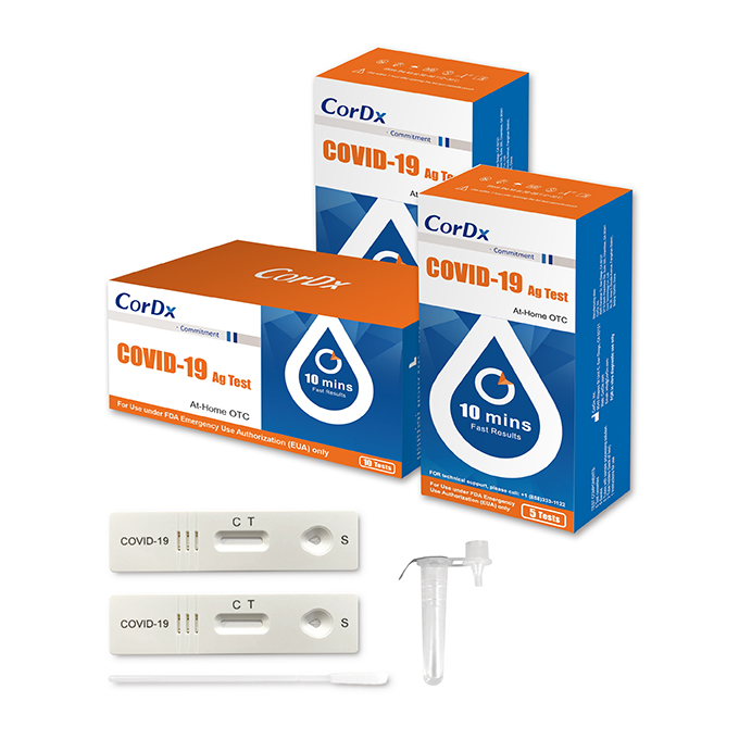 COVID-19 Ag Test At Home OTC （EUA Approved）