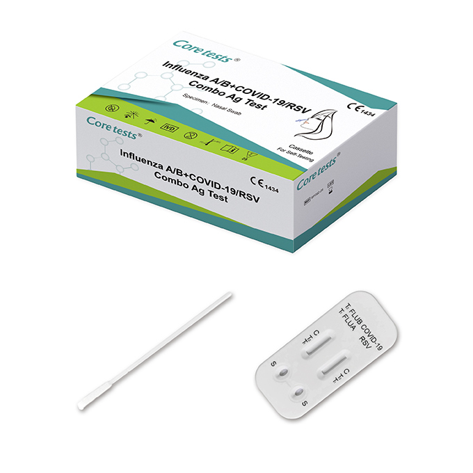 Influenza A/B+COVID-19/RSV Combo Ag Test (For Self-Testing)